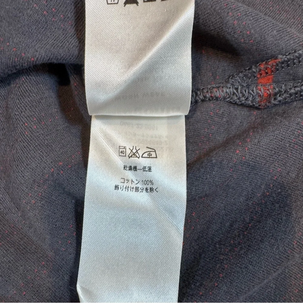 Patagonia‎ Misty Meadow 3/4 Sleeve Tee - Gray and Orangey/Red Stripes, Med - Picture 12 of 15